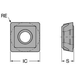 CoroDrill® 880-P - Insert For Drilling Grade 2044
 thumbnail-1