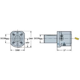 C6-RC2 VDI to Coromant Capto clamping unit thumbnail-1