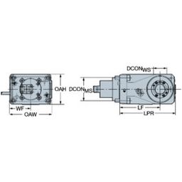 C5-DNI Driven tool holder for Mazak machines thumbnail-1