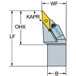 PVJNL/R T-MaxⓇ P Shank Tool For Turning
 thumbnail-1