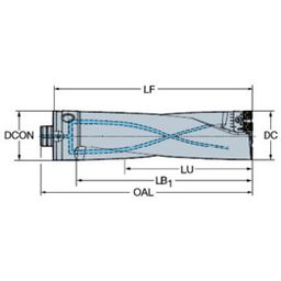 CoroDrill® 880 Indexable Insert Drill 3XD - Varilock  thumbnail-1