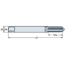 Series T100 HSS-E Straight Flute Taps- Metric thumbnail-1