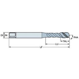 Series T300 HSS-E Spiral Flute Tap - Metric thumbnail-1