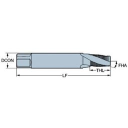 Series T300 HSS-E Spiral Flute Tap - NPT thumbnail-1