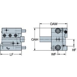 APBL-NA - Nakamura Tome Turret Interface To Blade Adaptor thumbnail-1