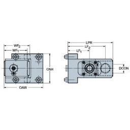 C3TRI Manual clamping unit for BMT turrets thumbnail-1