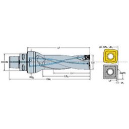 CoroDrillⓇ 880 Indexable Insert Drill - 3XD - C5 thumbnail-1