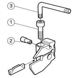 570-40L/R123 CoroCut 1-2 Head For Face Grooving thumbnail-2