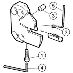 SL-70L CoroCut 1-2 head for face grooving thumbnail-2