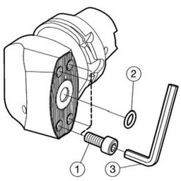 Series 392.T100SL HSK To CoroTurn® SL Adaptor thumbnail-2