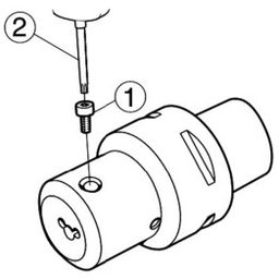 C6-CXS Coromant Capto to CoroTurn XS adaptor thumbnail-2