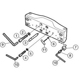 A40-NXLA35 Arbor To CoroBoreⓇ XL Bridge thumbnail-2