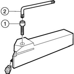 RF151.23  T-Max® Q-Cut Shank Tool for Parting and Grooving thumbnail-4