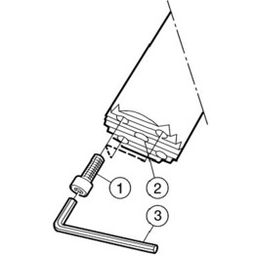 570-3C Cylindrical Shank To CoroTurn SL Damped Adaptor thumbnail-2