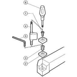 SRSCL/R CoroTurnⓇ 107 Shank Tool For Turning thumbnail-2