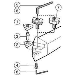 MWLNL/R T-MaxⓇ P Shank Tool For Turning thumbnail-2