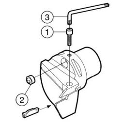 C4-LF123 CoroCut 1-2 cutting unit for parting and grooving thumbnail-2