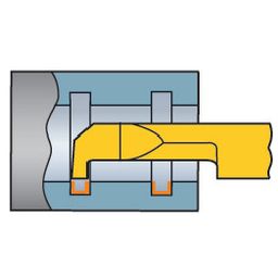 CXS-06F CoroTurnⓇ XS Solid Carbide Tool For Face Grooving Grade  1025
 thumbnail-1