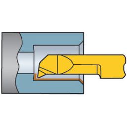 CXS-06F CoroTurnⓇ XS Solid Carbide Tool For Face Grooving Grade  1025
 thumbnail-2