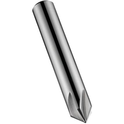 G132, 90°, Countersink, 8mm, Straight Shank, 5 fl, High Speed Steel