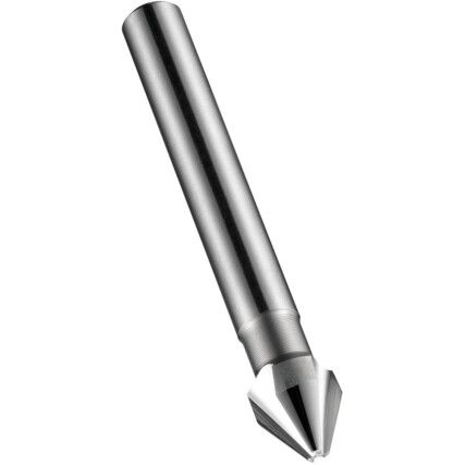 G135, 60°, Countersink, 3.2 - 12.5mm, Straight Shank, 3 fl, High Speed Steel