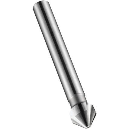 G154, 82°, Countersink, 2 - 8.3mm, Straight Shank, 3 fl, High Speed Steel