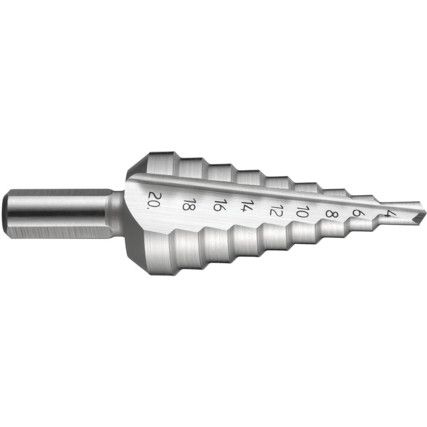 G314 4x20.00mm HSS STRAIGHT SHANK 20DEG CONICAL DRILL