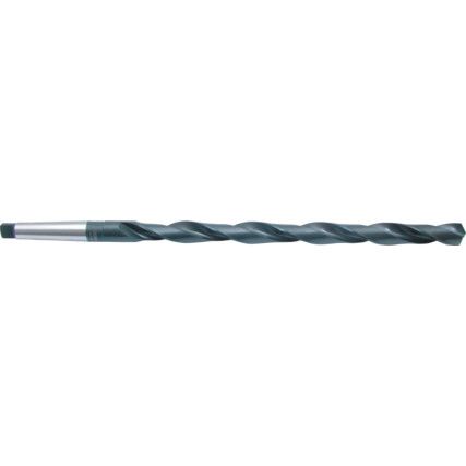 Taper Shank Drill, MT2, 19mm, High Speed Steel, Extra Length