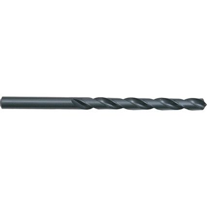L100, Long Series Drill, 1.3mm, Long Series, Straight Shank, High Speed Steel, Steam Tempered
