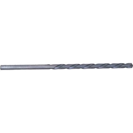 E100, Extra Length, Long Series Drill,  15/64in., Straight Shank, High Speed Steel, Steam Tempered