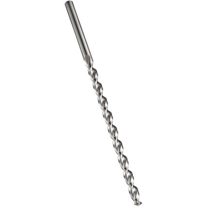 A976, Extra Length, Long Series Drill, 4.2mm, Straight Shank, Cobalt High Speed Steel, Bright