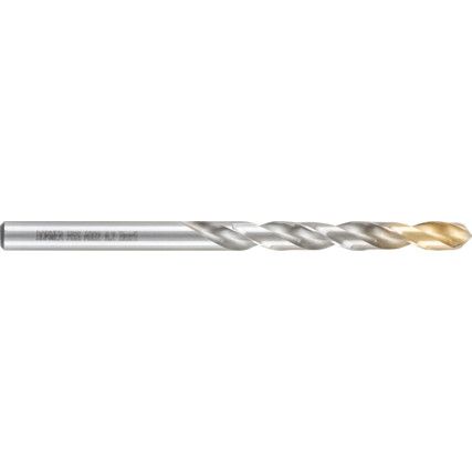 A002, Jobber Drill, 6.2mm, Normal Helix, High Speed Steel, TiN-Tipped