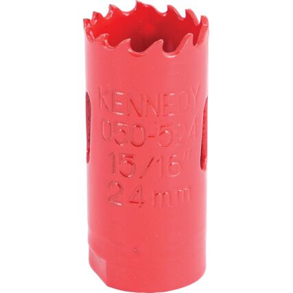 Holesaw, 24mm x 28.5mm, Bi-metal