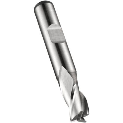 C306 6.00mm HSS-E 3 Flute Flatted Shank  Slot Drill - DIN 327D