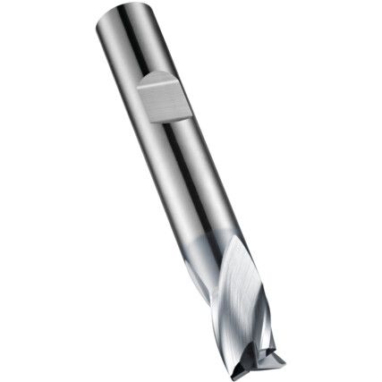 S803HB 7.00mm Carbide 2 Flute Extra Short Slot Drill - Alcrona Coated  DIN 6527K