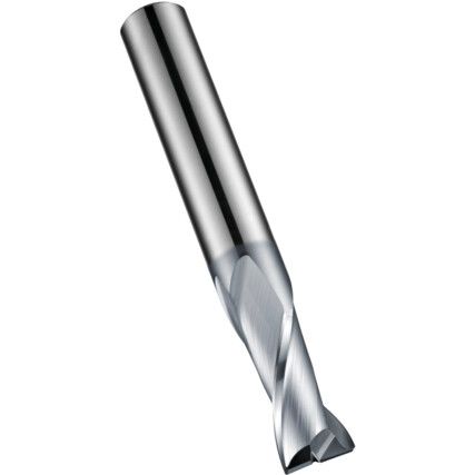 S812HA 2.00mm Carbide 2 Flute Short Series Slot Drill - Alcrona Coated DIN 6527L