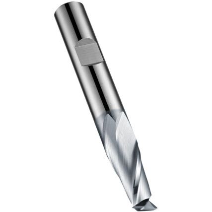 S812HB 2.00mm Carbide 2 Flute Short Series Slot Drill - Alcrona Coated  DIN 6527L