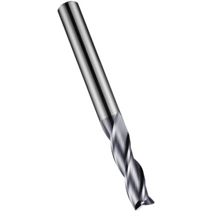 S933 6.00mm Carbide 3 Flute Flatted Shank Slot Drill - TiALN Coated