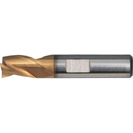 Throwaway Cutter, Short, 6mm, Cobalt High Speed Steel, TiN, M35