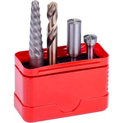 M902M6-M8 SCREW EXTRACTOR, DRILL & BURRS BOLT REMOVAL KIT