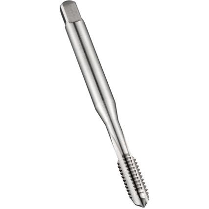 E225, Machine Tap, No.5 x 40 UNC, Straight Flute, Cobalt High Speed Steel, Bright