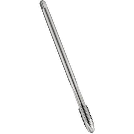 E606, Machine Tap, M8 x 1.25mm, Spiral Point, High Speed Steel, Bright