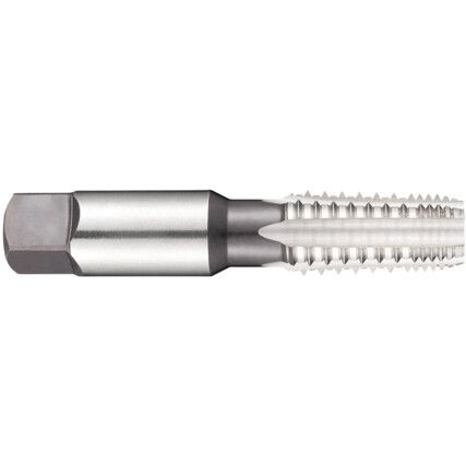 E711, Plug Tap, 1/2in. - 14 NPT, Interrupted Thread, High Speed Steel, Bright