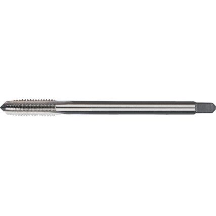 Second Tap, 5mm x 0.8mm, Straight Flute Extension, Metric Coarse, High Speed Steel, Bright