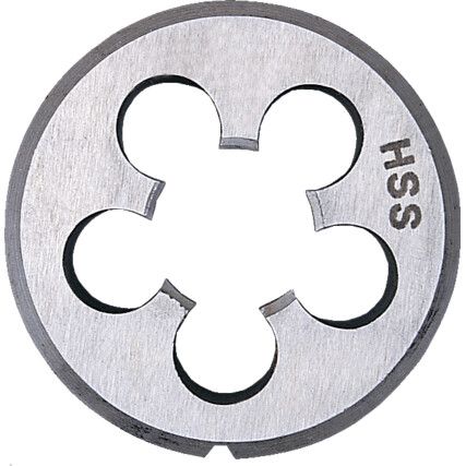 BSPT, Threading Die, 3/8in. x 19, High Speed Steel, Right Hand