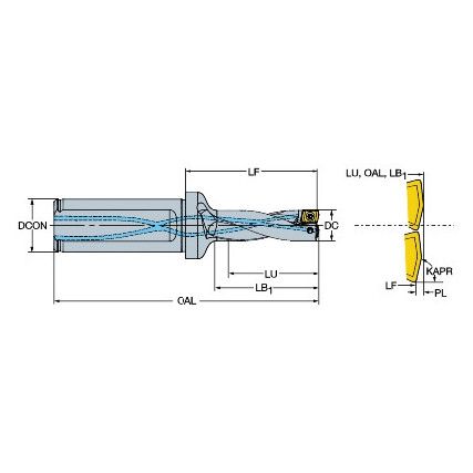 880-D1300L20-05 13.00mm CORODRILL