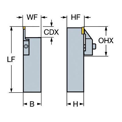 LF150.23-3244M-0635C TOOL HOLDER