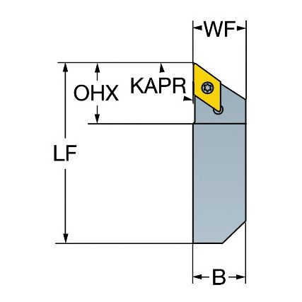 QS-SDJCR0808C07 TOOL HOLDER