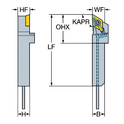 QS-SDJCR1012E07HP TOOL HOLDER