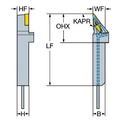 QS-SVJCL1012E11HP TOOL HOLDER